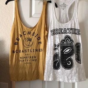 2 womens tank tops
